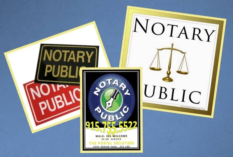 Notary Public El Paso, TX The Postal Solution & Notary Express